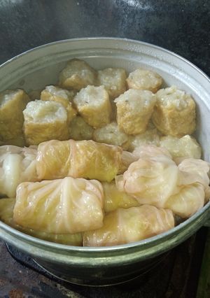 Foto resep Pentol tahu dan siomay