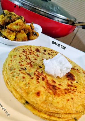 मक्का का पराठा (Makka ka paratha recipe in hindi) रेसिपी मुख्य फोटो