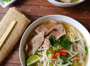 Foto resep 263. Pho Bo (Vietnames Beef Noodle Soup)
