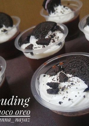 Foto resep Puding Choco Oreo