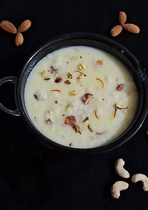 A picture of Little millet kheer.