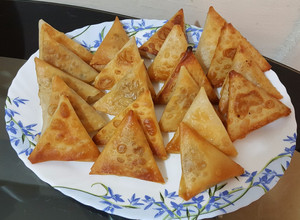 صورة لوصفة سمبوسة