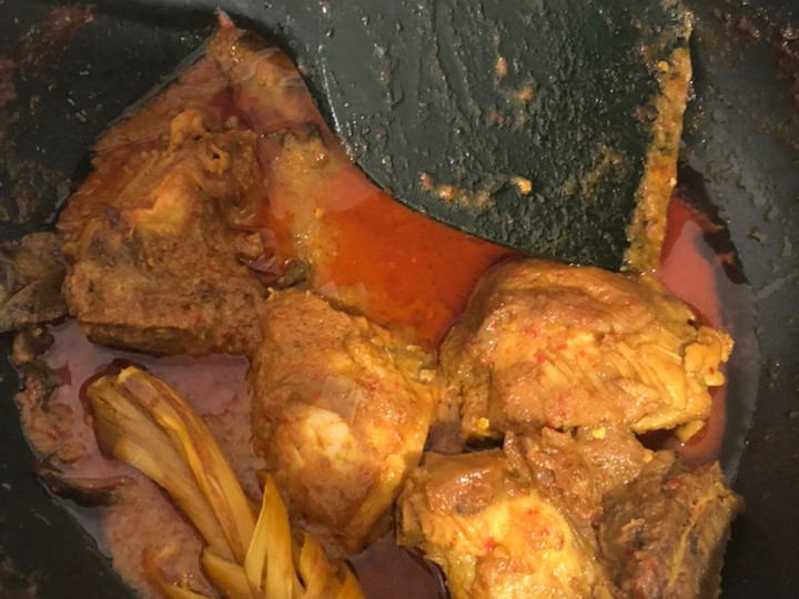 Resep Ayam Bumbu Rendang yang Enak Banget