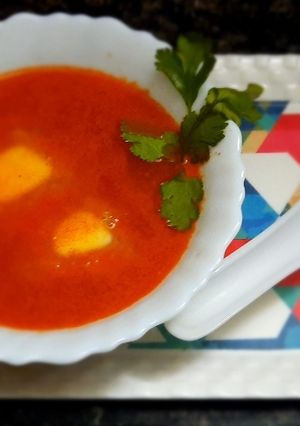 टमाटर का सूप (tamatar ka soup recipe in Hindi) रेसिपी मुख्य फोटो
