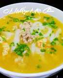 Bánh canh bột xắt từ cơm nguội