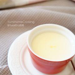 A picture of Steamed Egg With Milk.