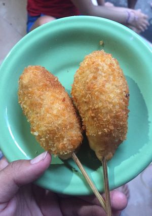 Foto resep Donat Paha ayam krispy