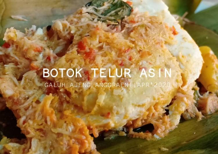 Botok Telur Asin