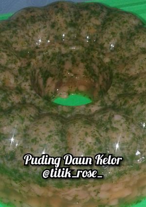 Foto resep Puding Daun Kelor