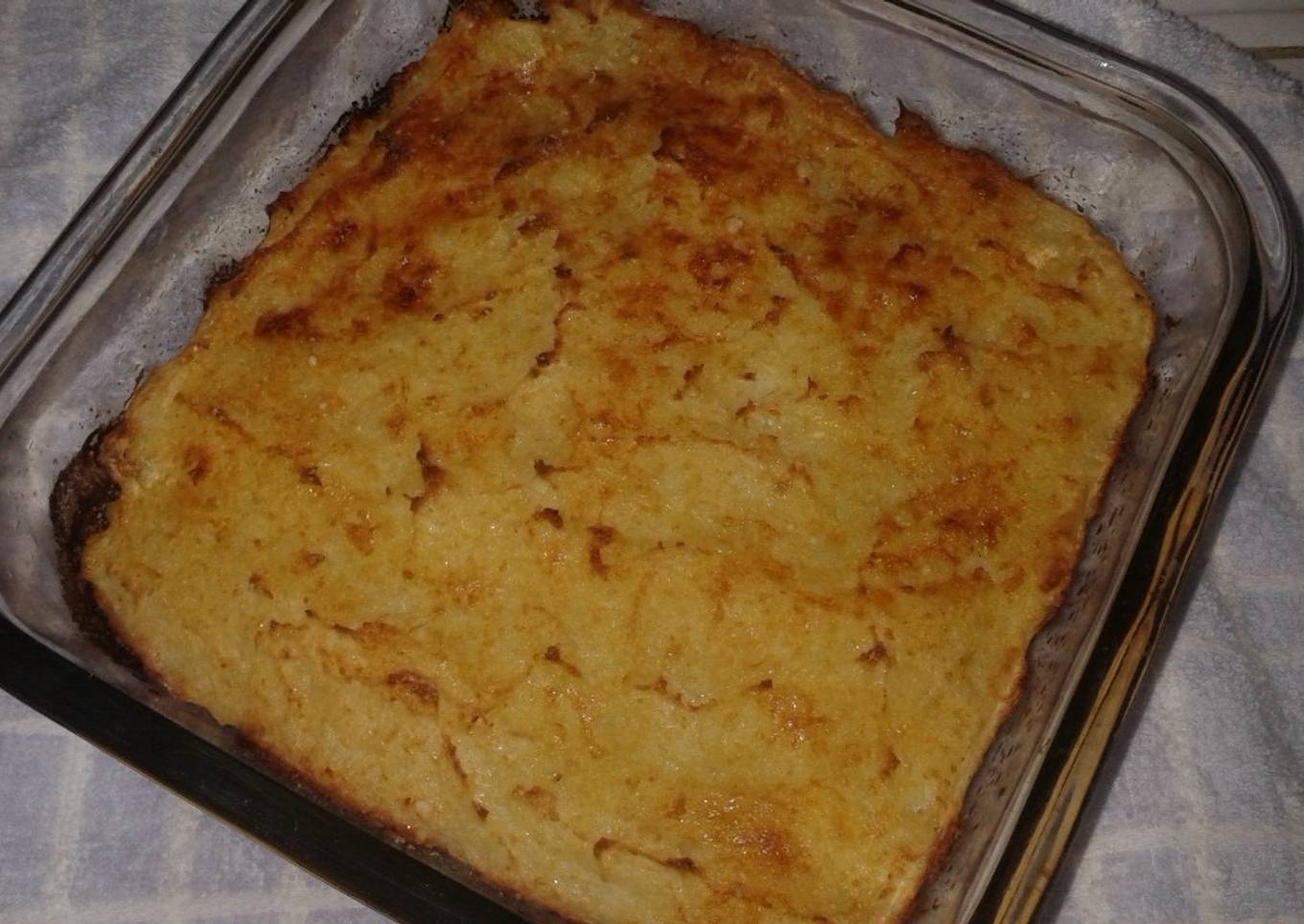 Gratinado de carne picada