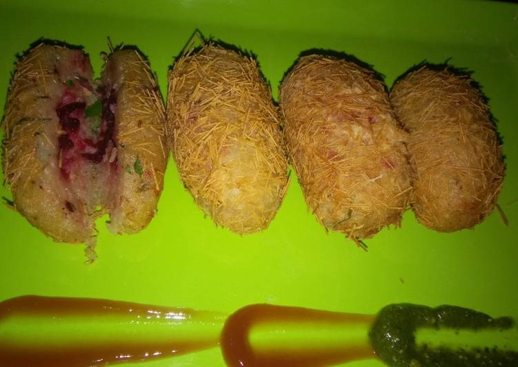 Simple Way to Prepare Speedy Beetroot cutlet