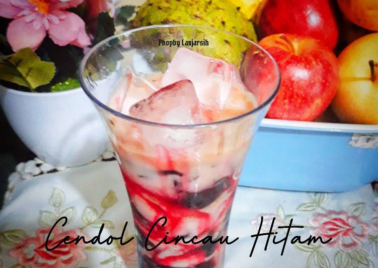 Cendol Cincau Hitam Yogert Chocopandan