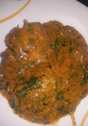 A picture of Ogbono Soup.