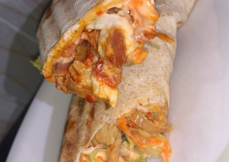 Recipe of Super Quick Homemade Nigerian Shawarma