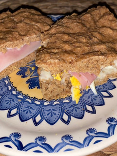 Una foto de Pan saludable atún