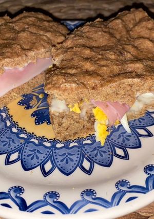 Una foto de Pan saludable atún