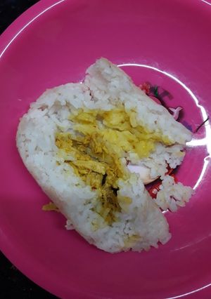 Foto resep Nasi bakar isi ayam suwir & tongkol
