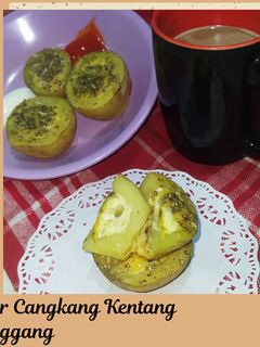 Foto resep Kentang Panggang Isi Telur