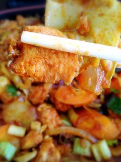 Foto resep Dakgalbi - Korean Spicy stir fried chicken