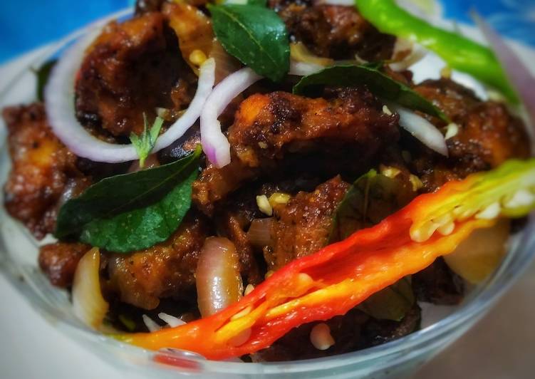 Step-by-Step Guide to Make Homemade Chilli chicken dry