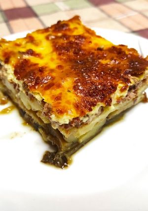 A picture of Sunday Moussaka.