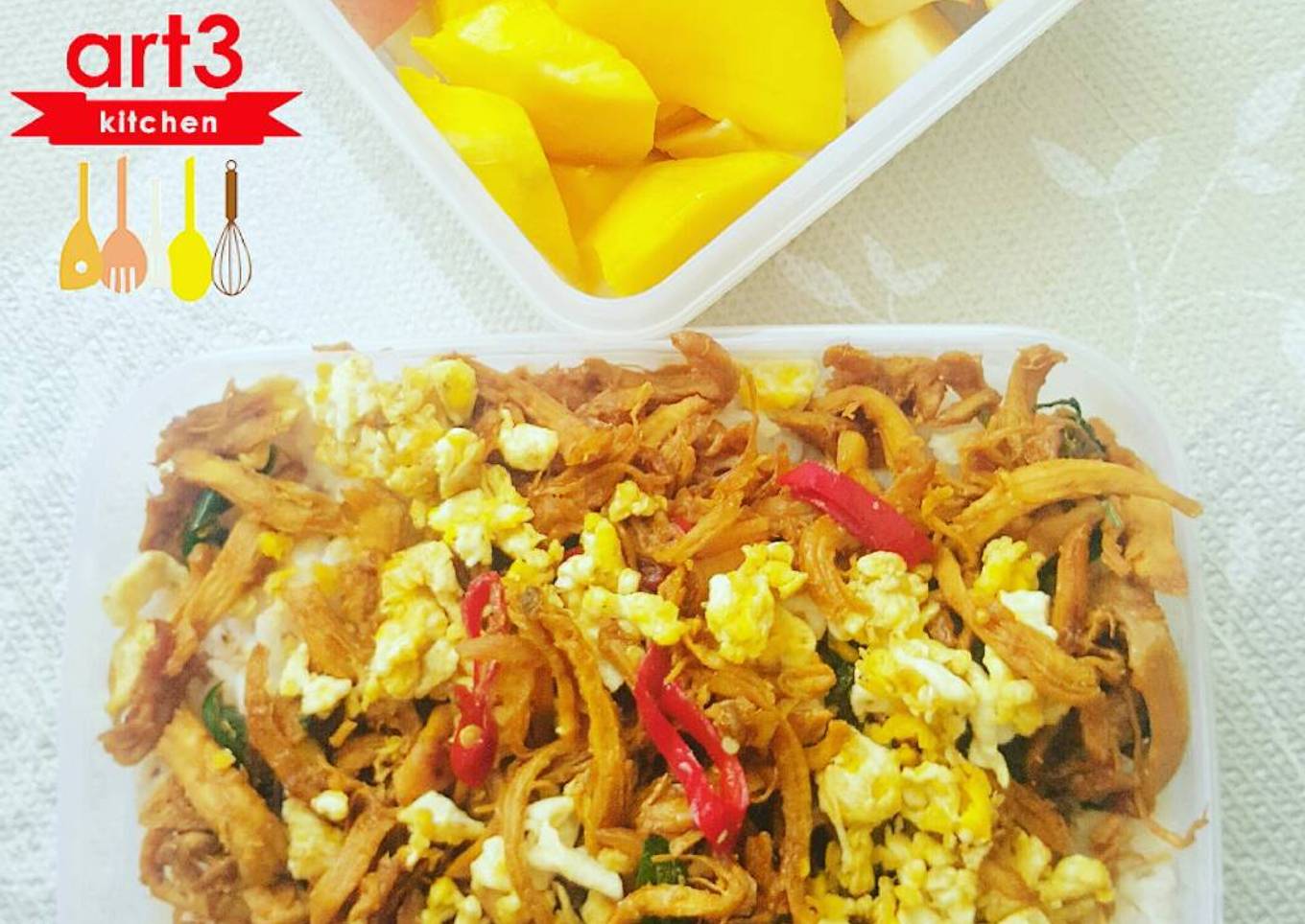 Ayam Suwir telor Istimewa