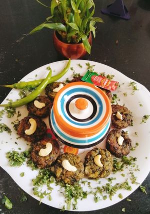 A picture of Hara bhara kabab 😋🎉🎉🥳.