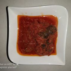 A picture of Marinated goat stew.