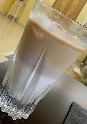 صورة لوصفة سبانش لاتيه 🤤