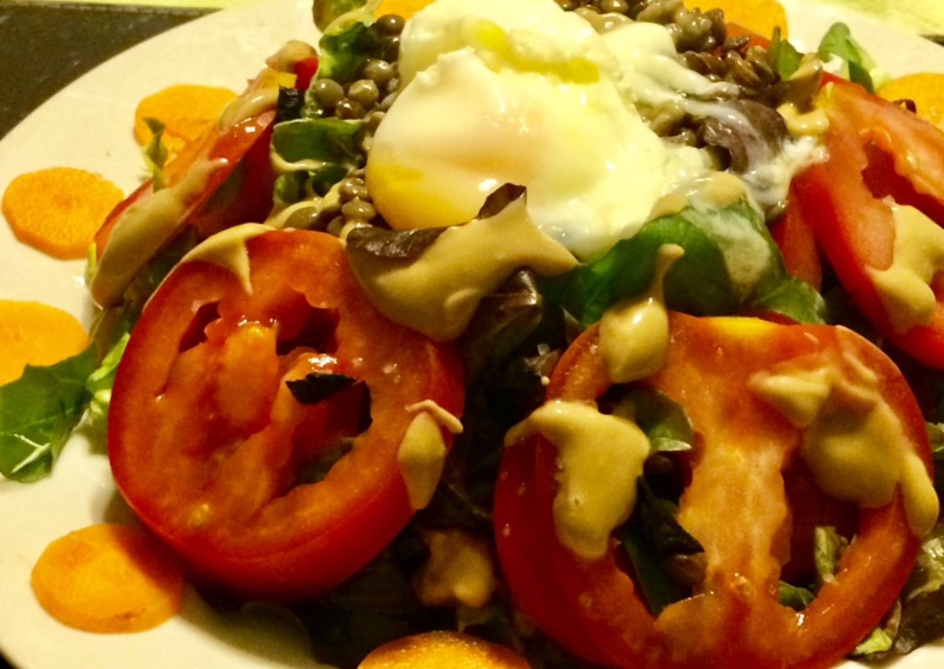 Ensalada nutritiva (240 calorías)