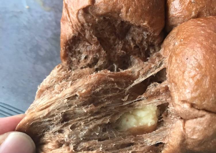 Bagaimana Membuat Roti sobek coklat Anti Gagal