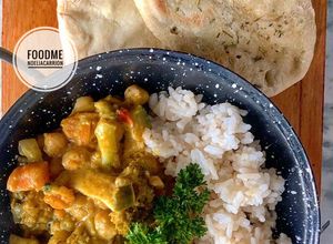 Foto principal de 🌿Curry vegano con garbanzos🌿
