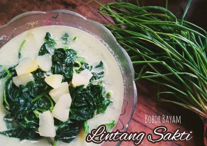 Resep Bobor Bayam Oleh Lintang Sakti Cookpad