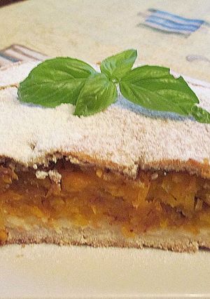 Foto principal de Tarta de calabaza en su jugo al aroma de canela