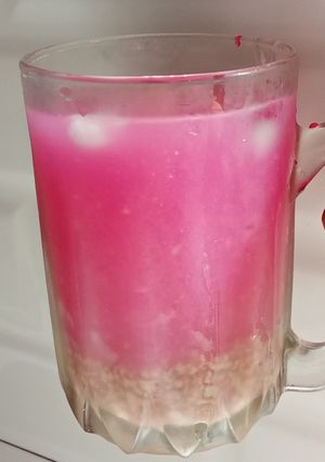 Foto resep Es Sirup Tape Susu