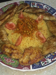 صورة لوصفة كبسة دجاج