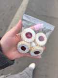 Galletas delicia: rellenas con mermelada