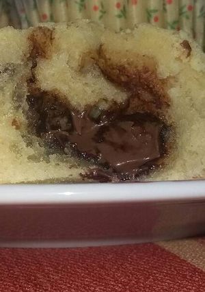 Nutellás muffin recept fotója