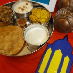 A picture of Alou ki tarkaari.