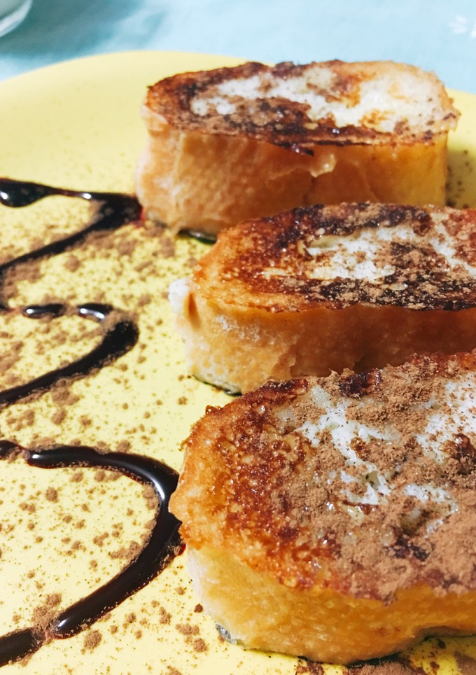 Una foto de Torrijas a la plancha