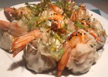 Easy Fast Cooking Pork  Prawn Prosperity Dumpling   Chinese New Year Dish  Chilli Oil Delicious Perfect