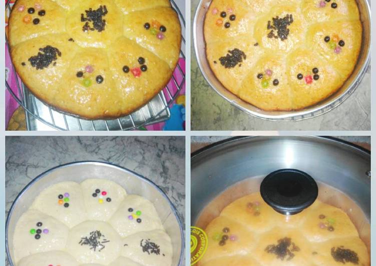 Eggless Roti Sobek Tape(Panci Serbaguna)