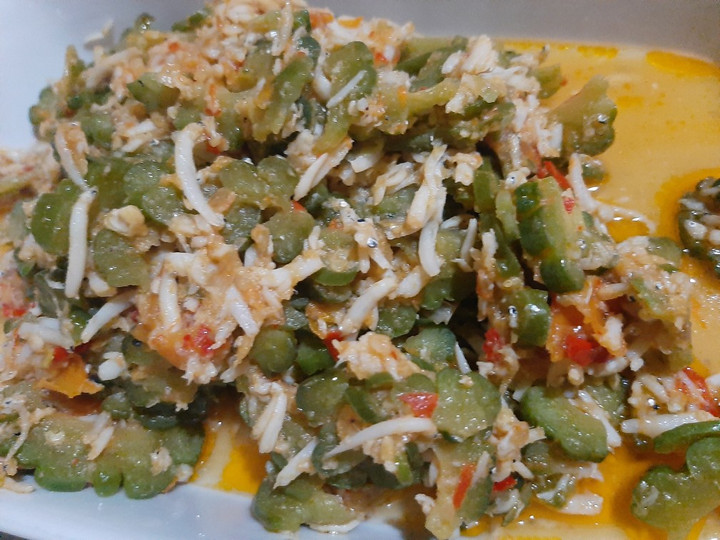 Langkah Mudah untuk Membuat Tumis Paria (pare) teri medan Anti Gagal