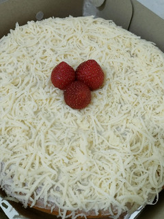 Foto resep Ogura Cake Strawberry Topping Keju