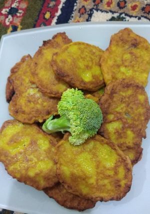 عکسی از دستور کتلت سیب زمینی