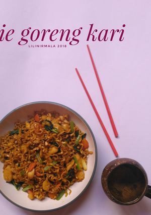 Foto resep Mie goreng kari