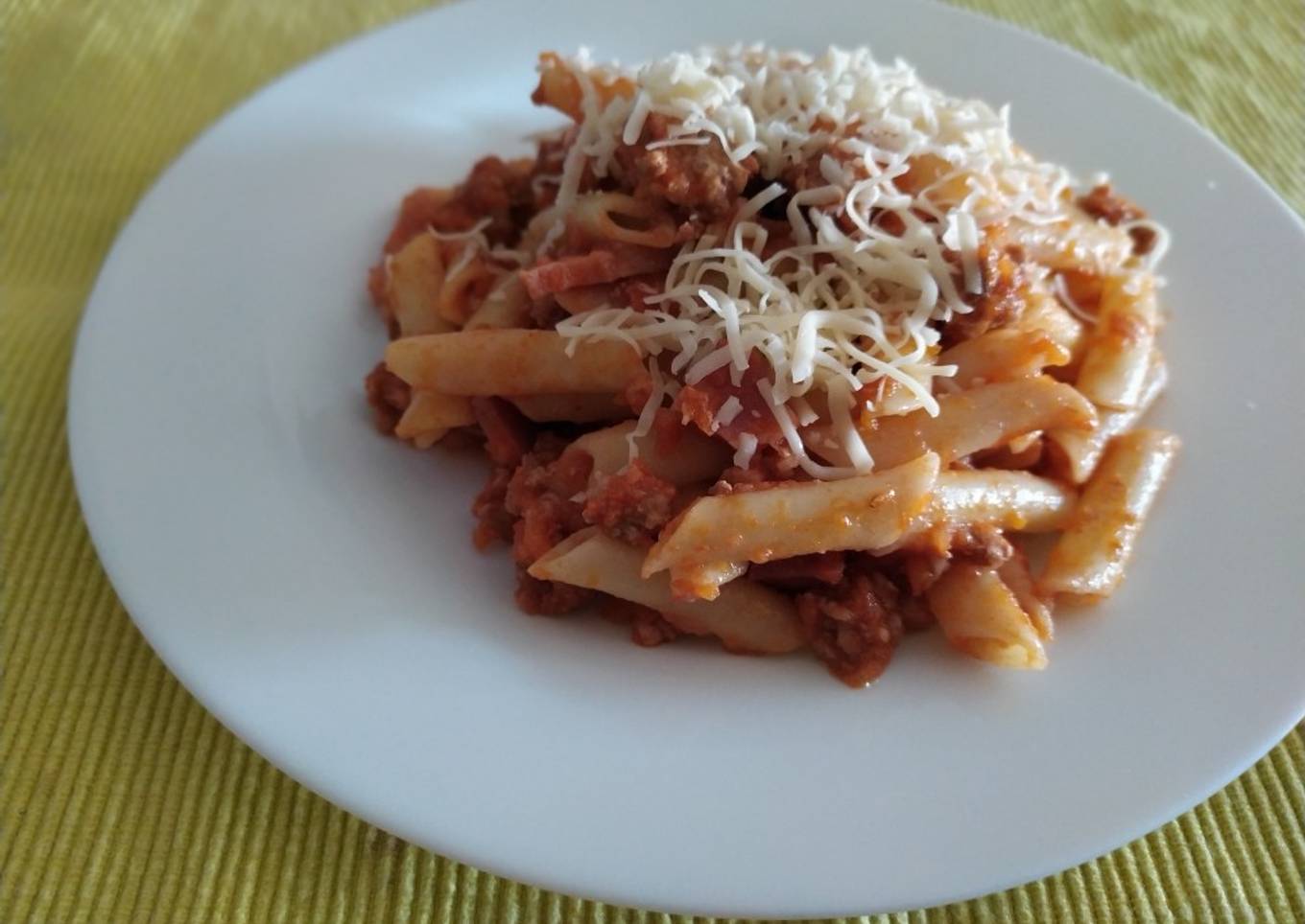 Macarrones a la Boloñesa 🍅😋