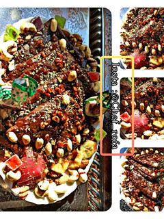 صورة لوصفة كريب بذوق الشوكولاطة والمكسرات 🍫🥞🥜