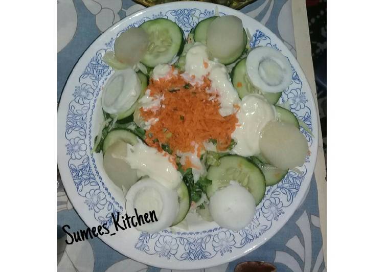 Veggies Serve With Mayonnaise