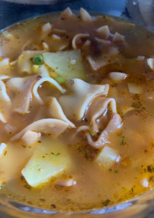 Lebbencsleves recept fotója